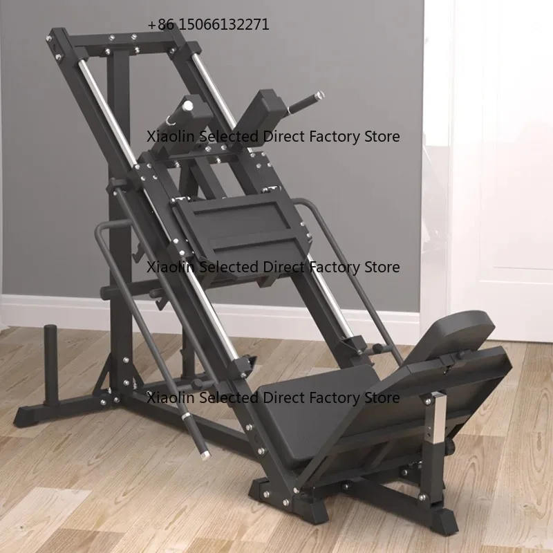 Professional Home Fitness Trainer 45-Degree Incline Squat Machine Modern Leg Strength Bench Press Hack Squat Benches Racks