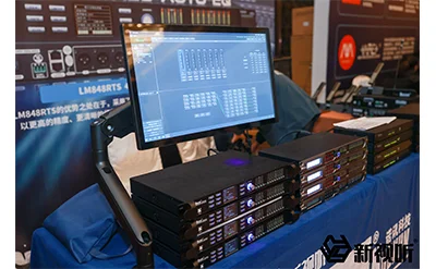 Nuoxun LM848RTS 4 Input 8 Output DSP Digital Audio Processor Loudspeaker Management System for Array Speakers