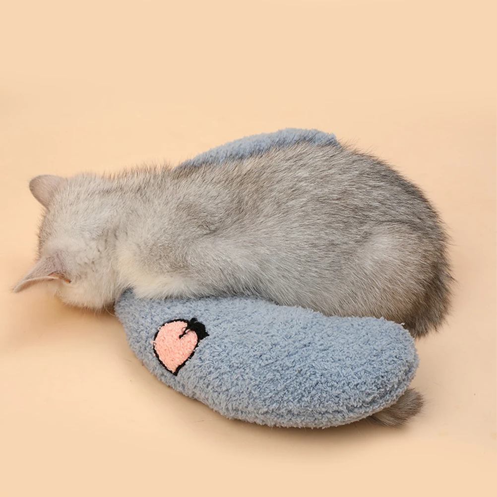 

U Shape For Cats, Soft Sleeping Cushion For Neck Protection, Breathable Polyester Cat Bed, Mat,