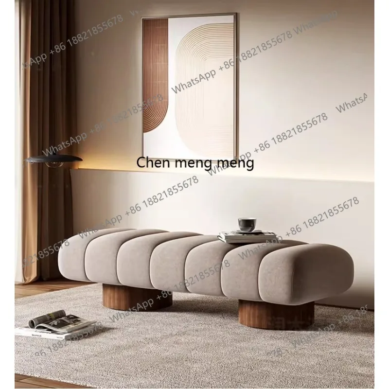 

Modern bedside stool bedroom simple home, long strip, cloakroom sofa, home shoe changing stool