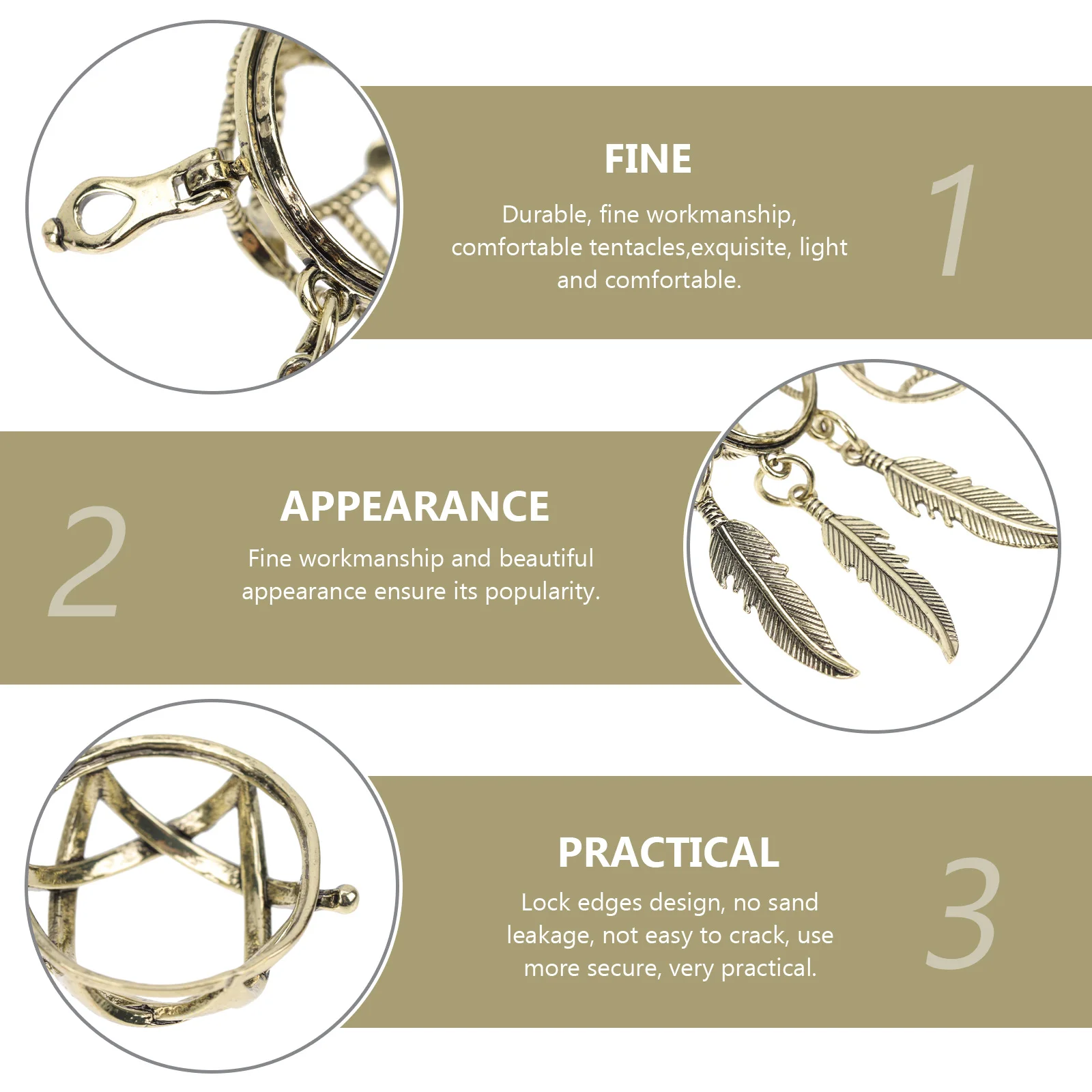 

Ball Aromatherapy Oil Diffuser Jewelry Pendant DIY Necklace Locket Scent Alloy Metal Dreamcatcher Charms