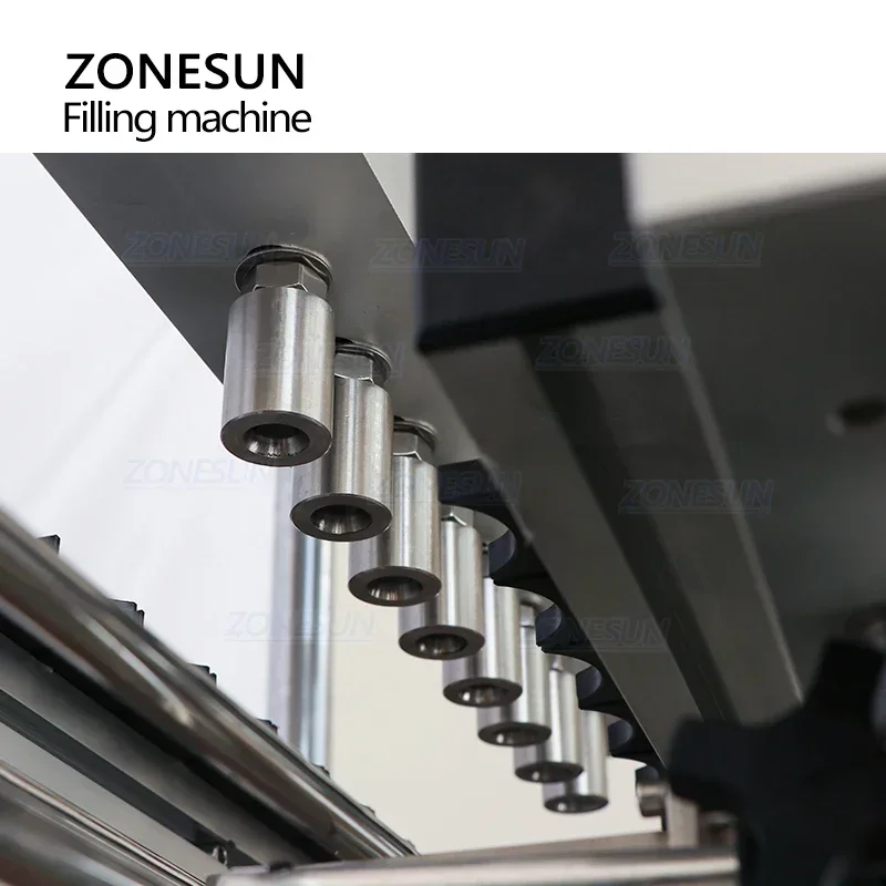 ZONESUN ZS-YG10 自動8ヘッドキャッピングマシン 香水瓶・化粧品瓶生産ライン用プレス蓋機