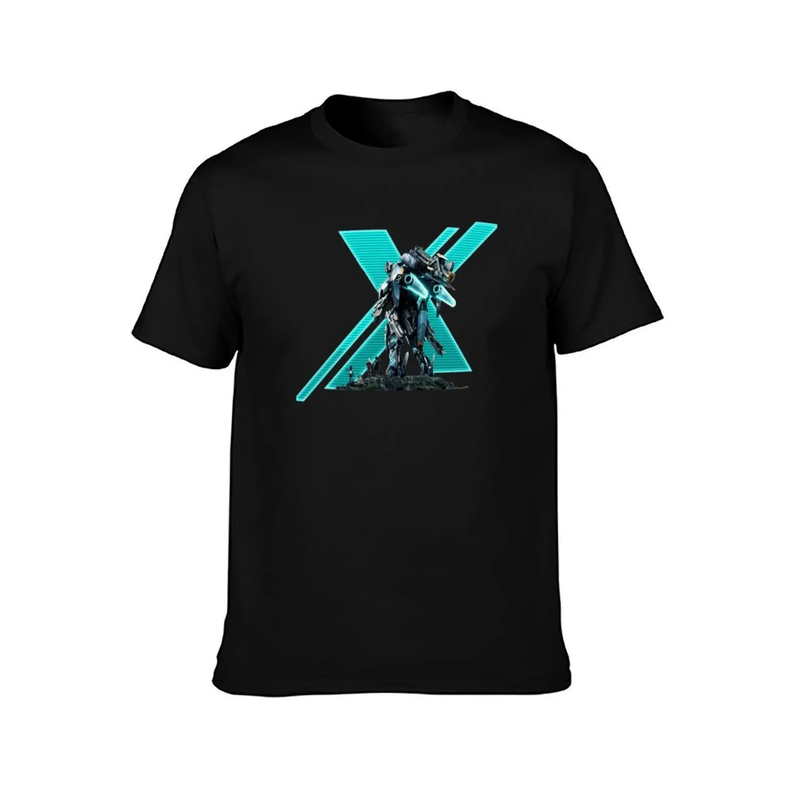 Xenoblade Chronicles X Logo T-Shirt All Match Print Short Sleeve Top T-Shirt
