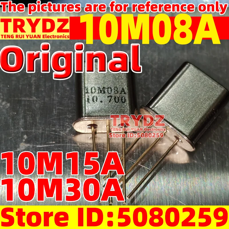 10 sztuk oryginalny nowy 10M08A 10M15A 10M30A 10.7MHz HC-49T