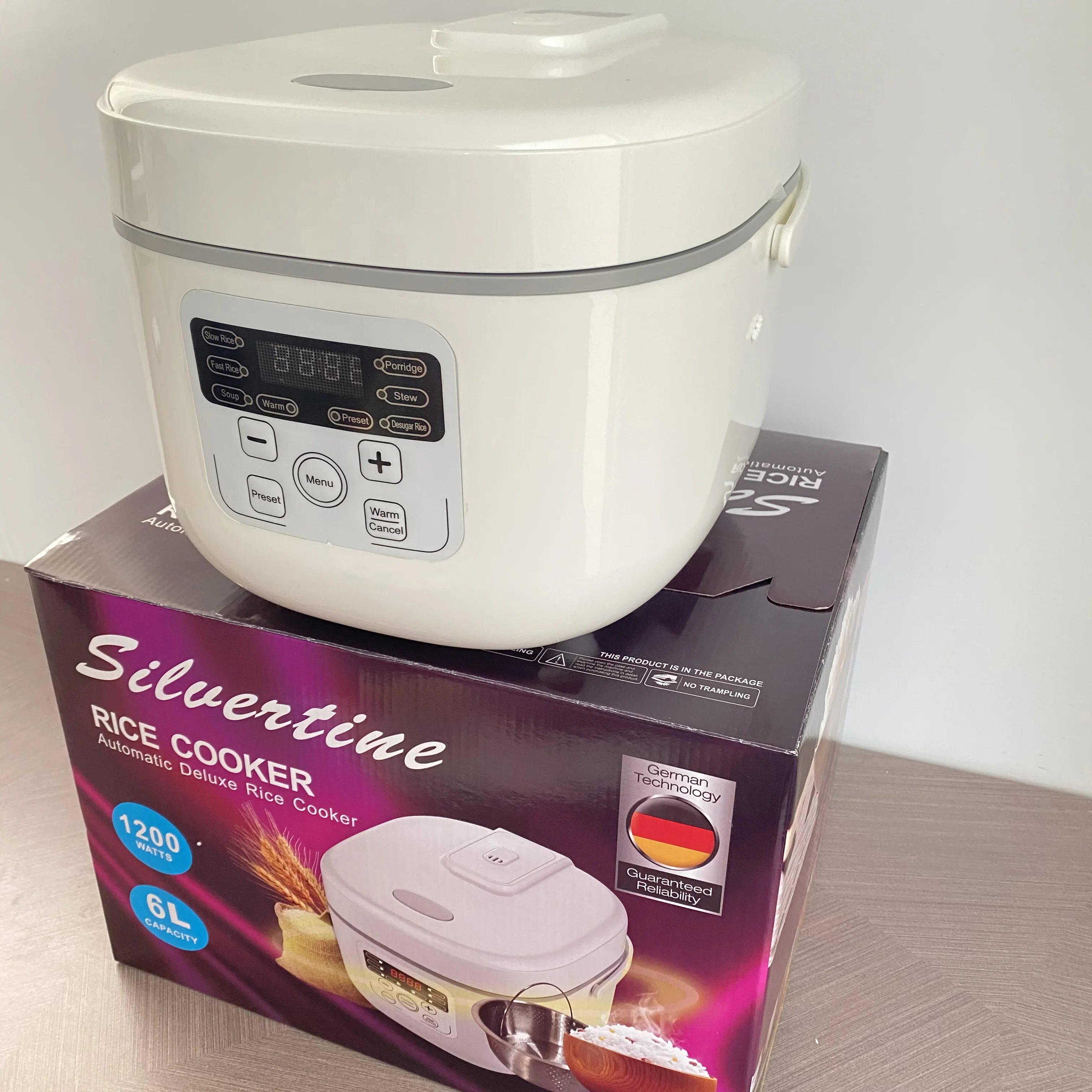 YYHC-8 In 1 6L Rice Cooker From Guangdong Manufacturer Factory Desugar Low Sugar 220v Electric Rice Cooker With Preset