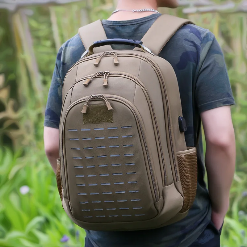 Fishing Backpack Outdoor Large Capacity Package Suitable For Hiking Multi-functional Backpack Y560