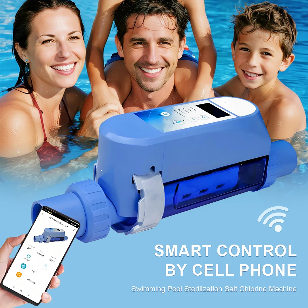 Pro&Plus Series Salt Chlorine Generator Salt Chlorine Electrolysis Sterilizer Salt Chlorine Machine with Smart Panel