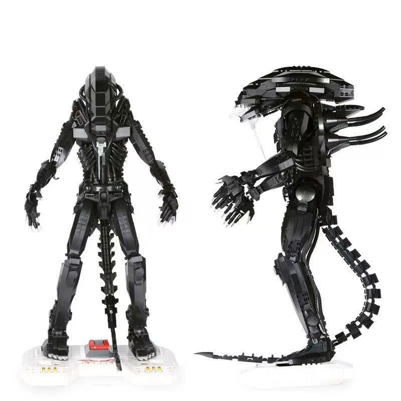 

53cm Action Figure Creative Movie Series The Alien Dysmorphism Set Assembly Robot Model Building Blocks Bricks Toys 2020pcs