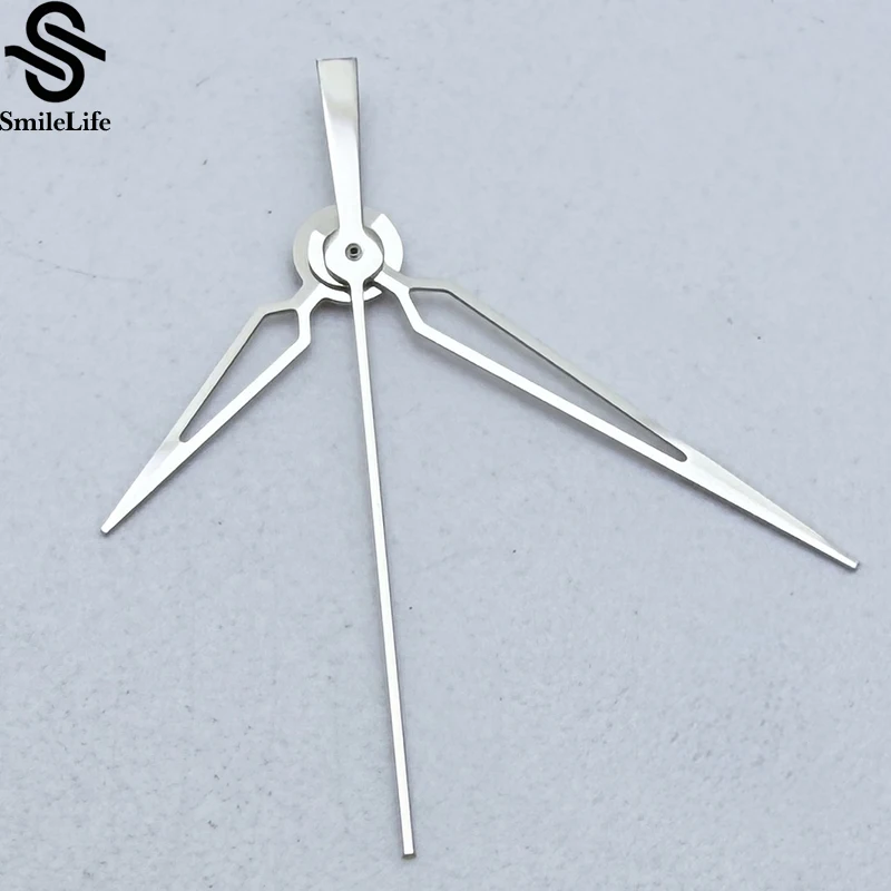 SmileLife NH35 Silver Hollow Watch Hands Fit NH35/NH36/4R/7S  Movement Mechanical Watch Accessories