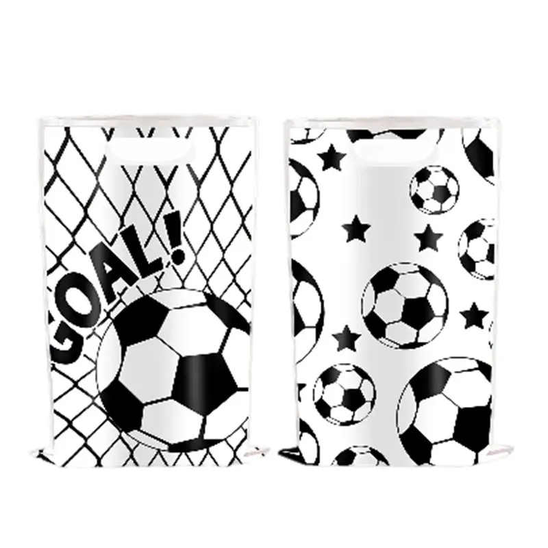 Geburtstags-Fußball-Dekoration Fußball-Themen-Tischgeschirr Tasse Teller Tischdecke Hintergrund für Kinder Tortendekoration Banner Party-Zubehör – Detail 24