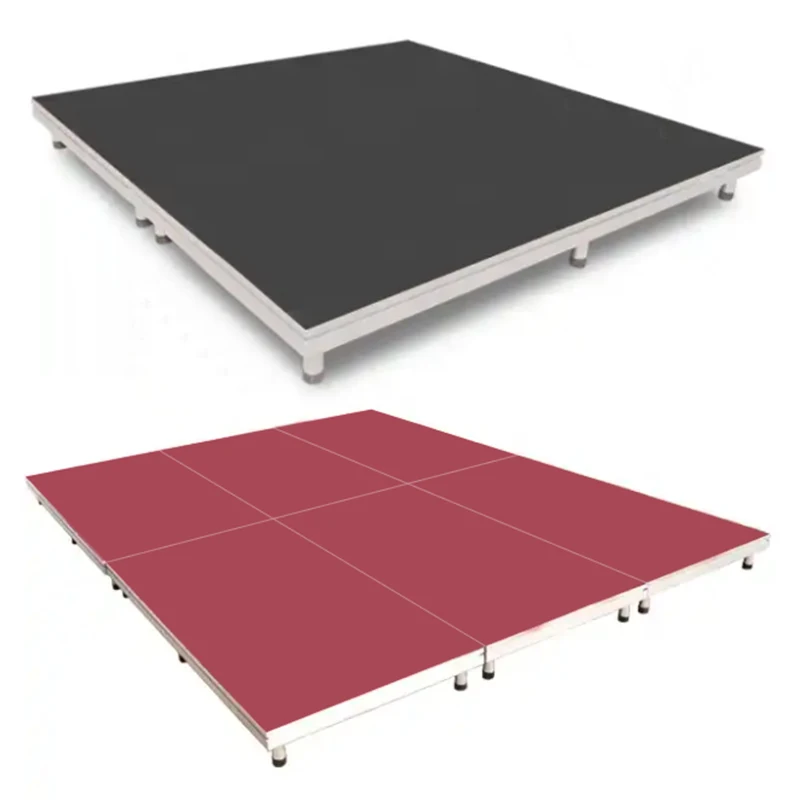 Round Portable Folding Stage Platform for Concert and Weddingpromote sales