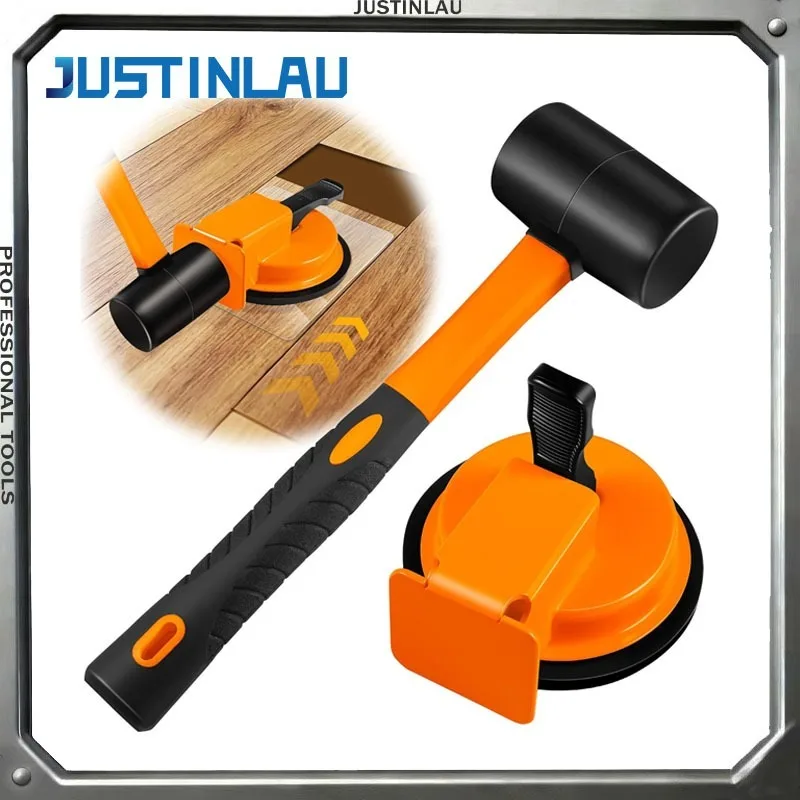 JUSTINLAU Wooden Floor Installation Tools  Rubber Hammers  Ceramic Tile Joint Special Tools  Floor Installation Tools Hand Tool