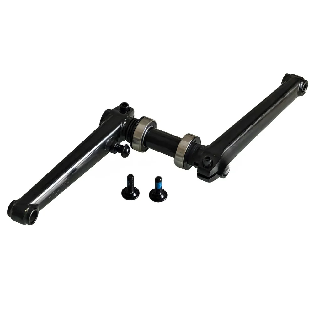 Bicycle 8T Tooth Crank Set 170mm Right Drive Chromoly Steel Disc Sprocket Crankset With Central BB Cycling Replace Parts