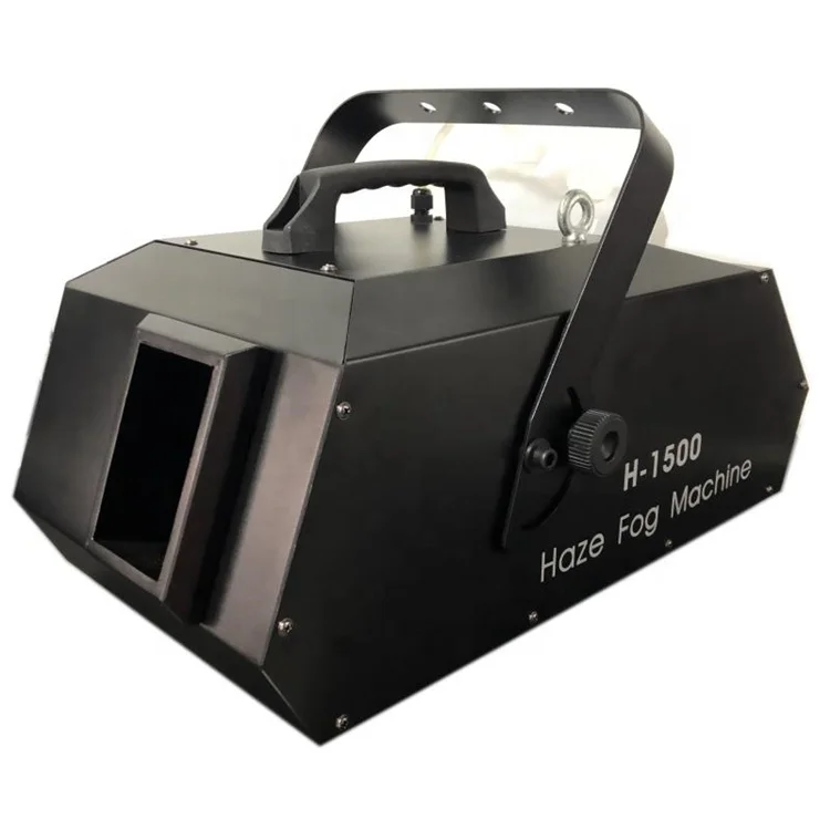 1500W DMX512 Control Stage Equipment Thin Fog Wireless Remote Control Haze Machine for Stage Lighting