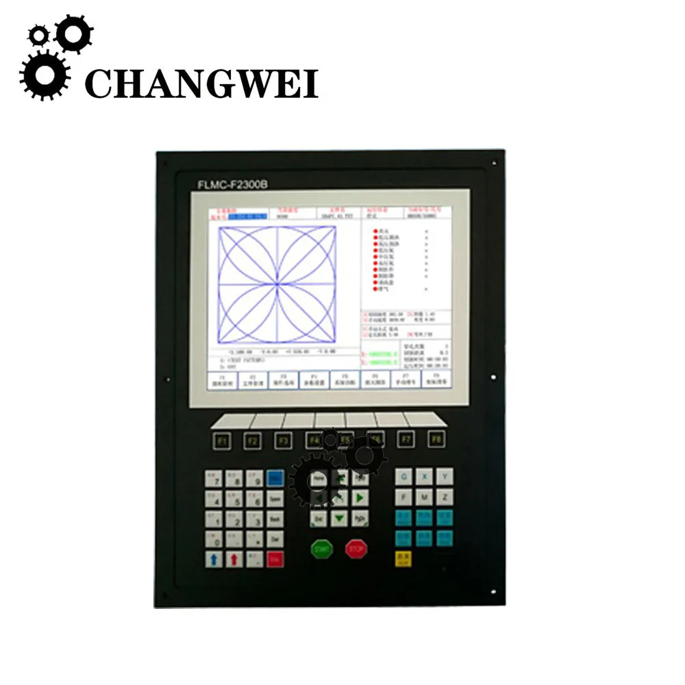 

Shanghai Jiaotong University Fangling F2300b/bt2 Axis Linkage Cnc System Cnc Plasma Flame Cutting Machine Control System