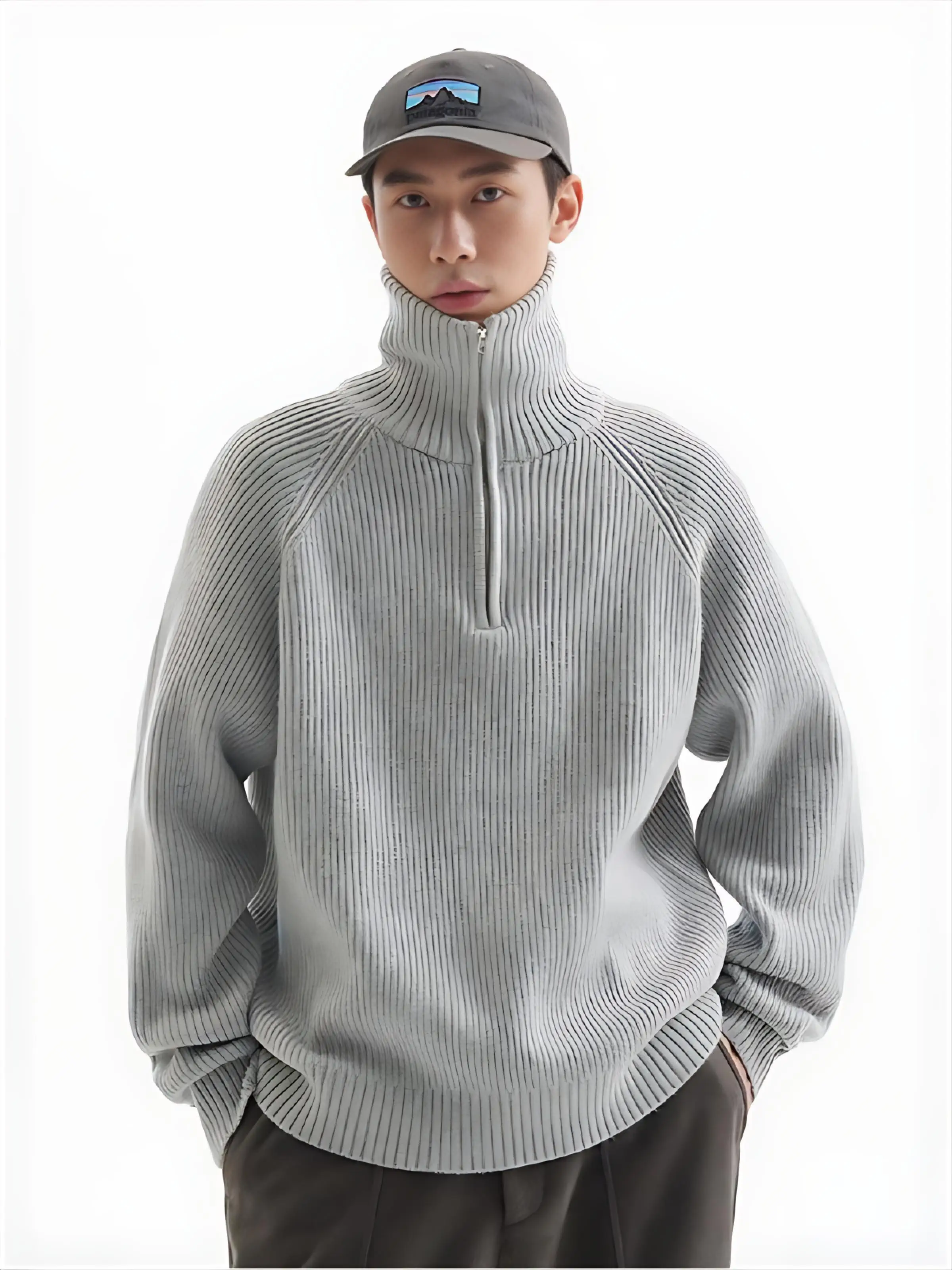 

Fur Collar Pullovers Boys Mens Christmas Holiday Festival Winter Warm Gift Comfortable Soft Male Casual Everyday Wear Thickened