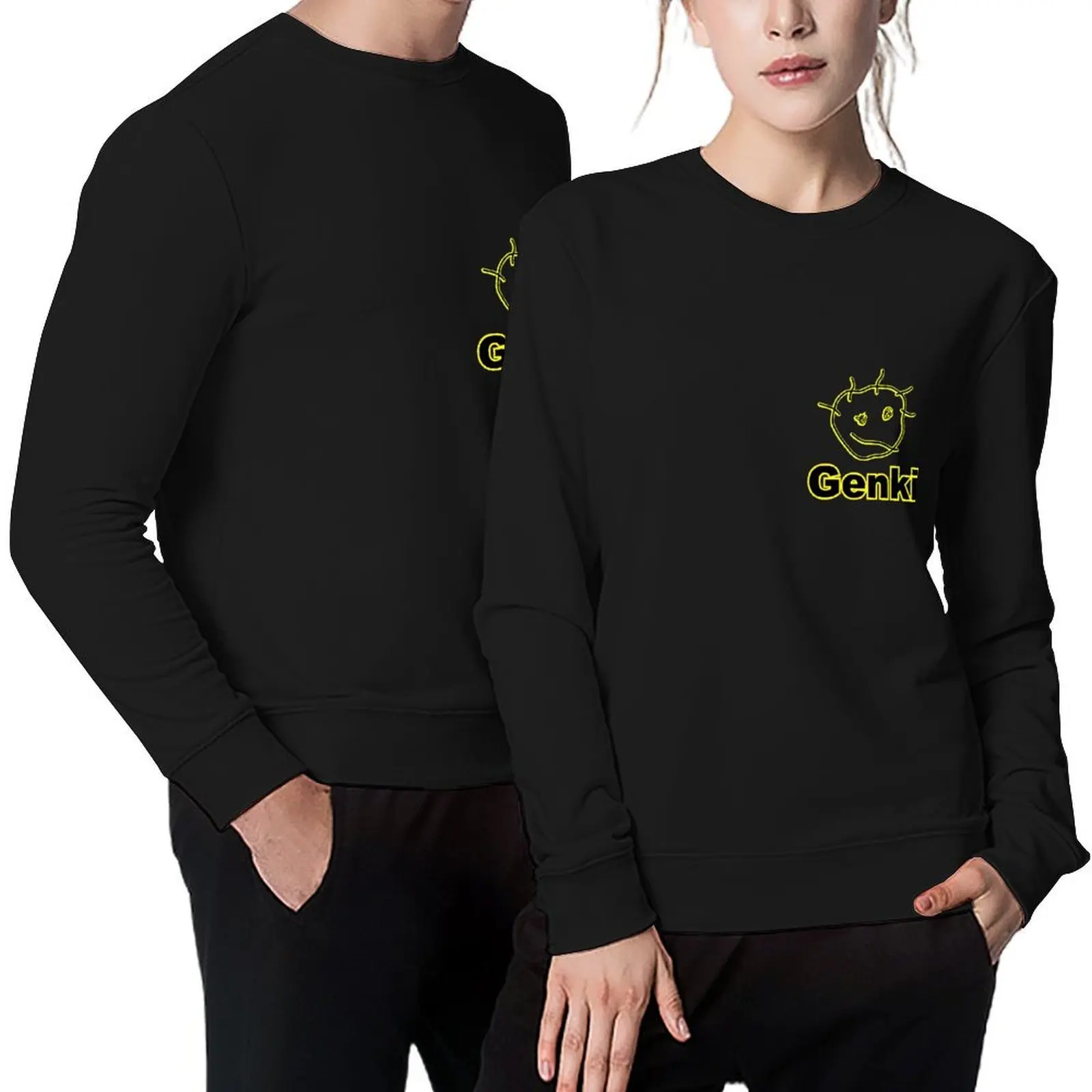 

Genki Racing Project Pullover mens designer clothes male clothes korean style clothes men wear winter man sweatshirt