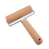 Dough Roller Roller Stick Supplies with Handle Rolling Pin Nonstick Wooden Stick for French Fondant Flour Pie Crust Cookie