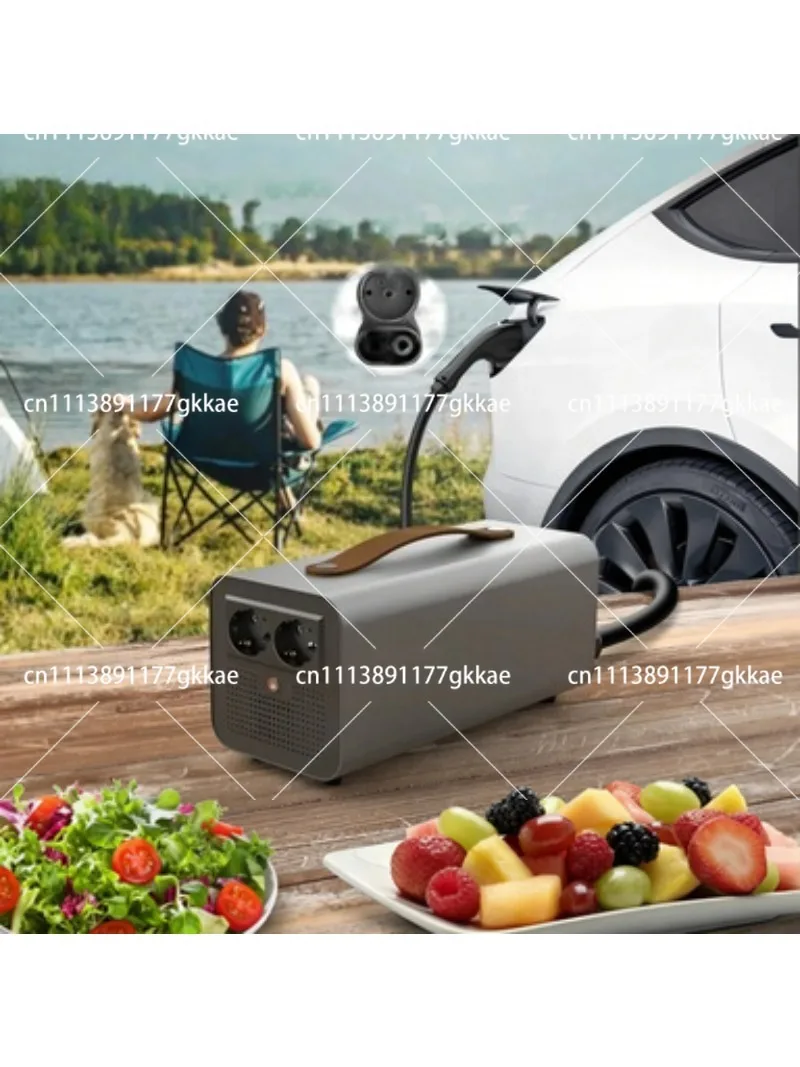 Portable 5KW EV Fast Charging Station, Vehicle V2L External Discharging Power Supply Car Battery Charger