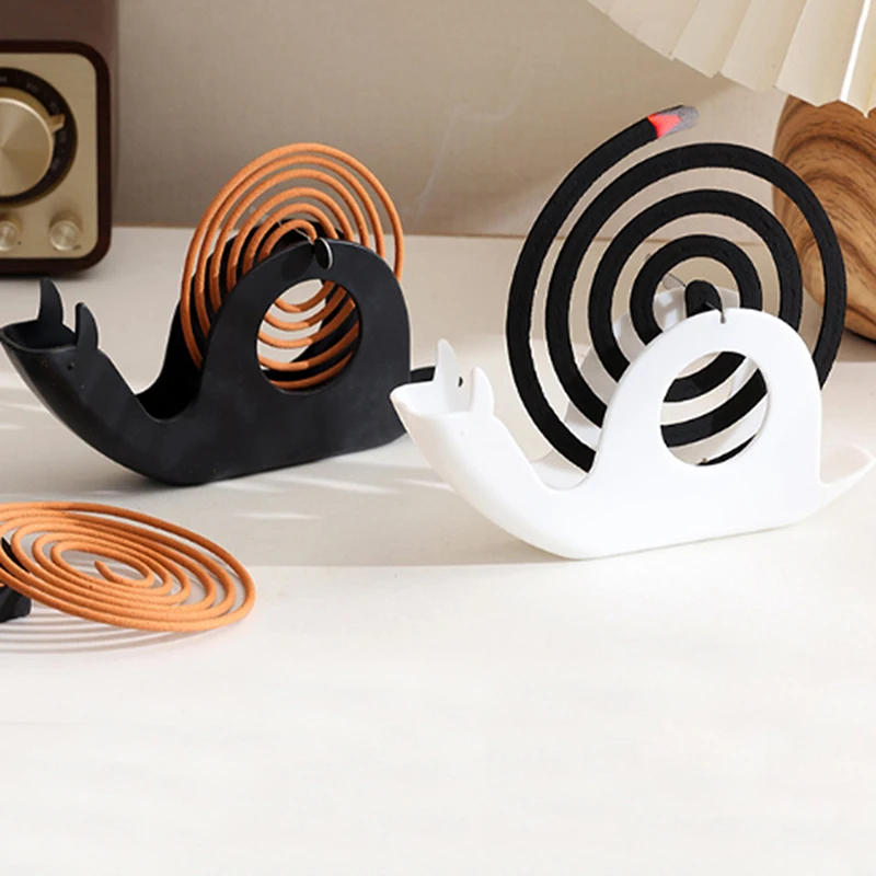 Incense Holders Coil Incense Burner Frame Iron Mosquito Coil Holder Modern Repellent Incense Rack For Household Bedroom Patio