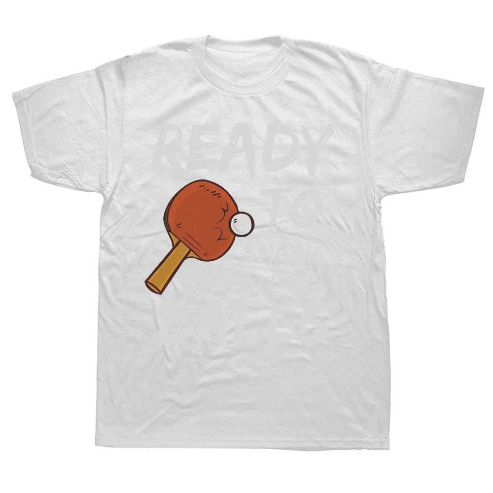 Ping-Pong Table Tennis Sports Lover Gift Creative Tops Leisure T Shirt Men Tee Unique Gift Clothes 2024 Ping Pong Hip Hop TShirt