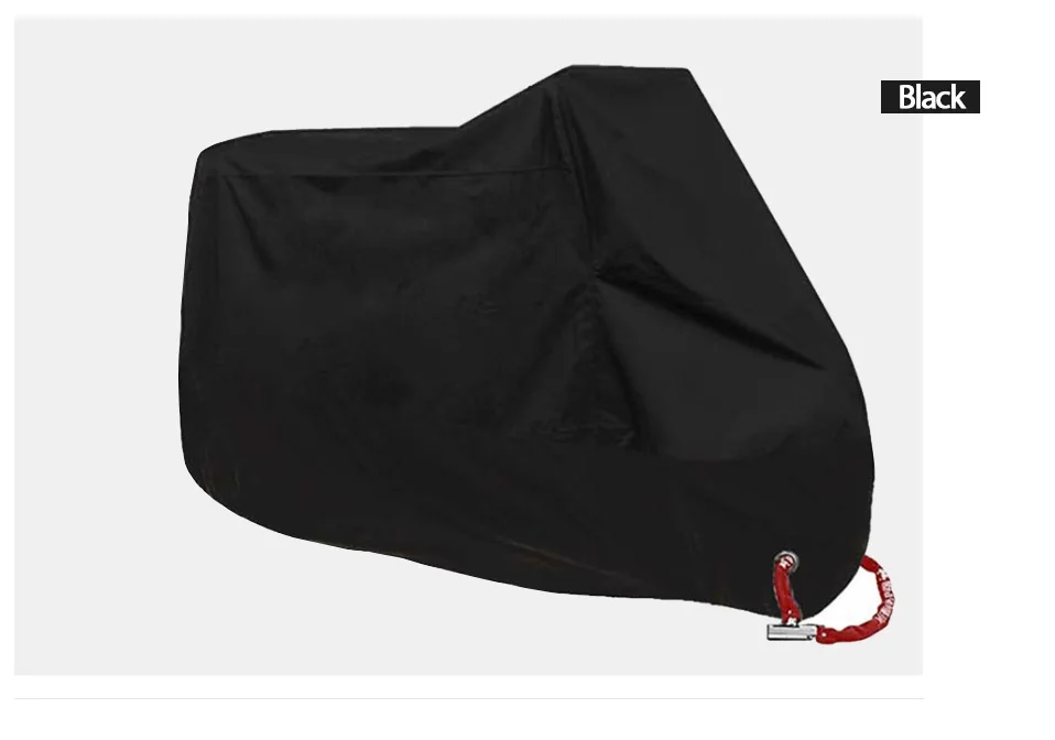 Motorradabdeckung, wasserdicht, für alle Jahreszeiten, Motorradabdeckung, staubdicht, UV-Schutz, für den Außenbereich, Innenbereich, Moto, Roller, Motorrad, Regenschutz – Detail 6