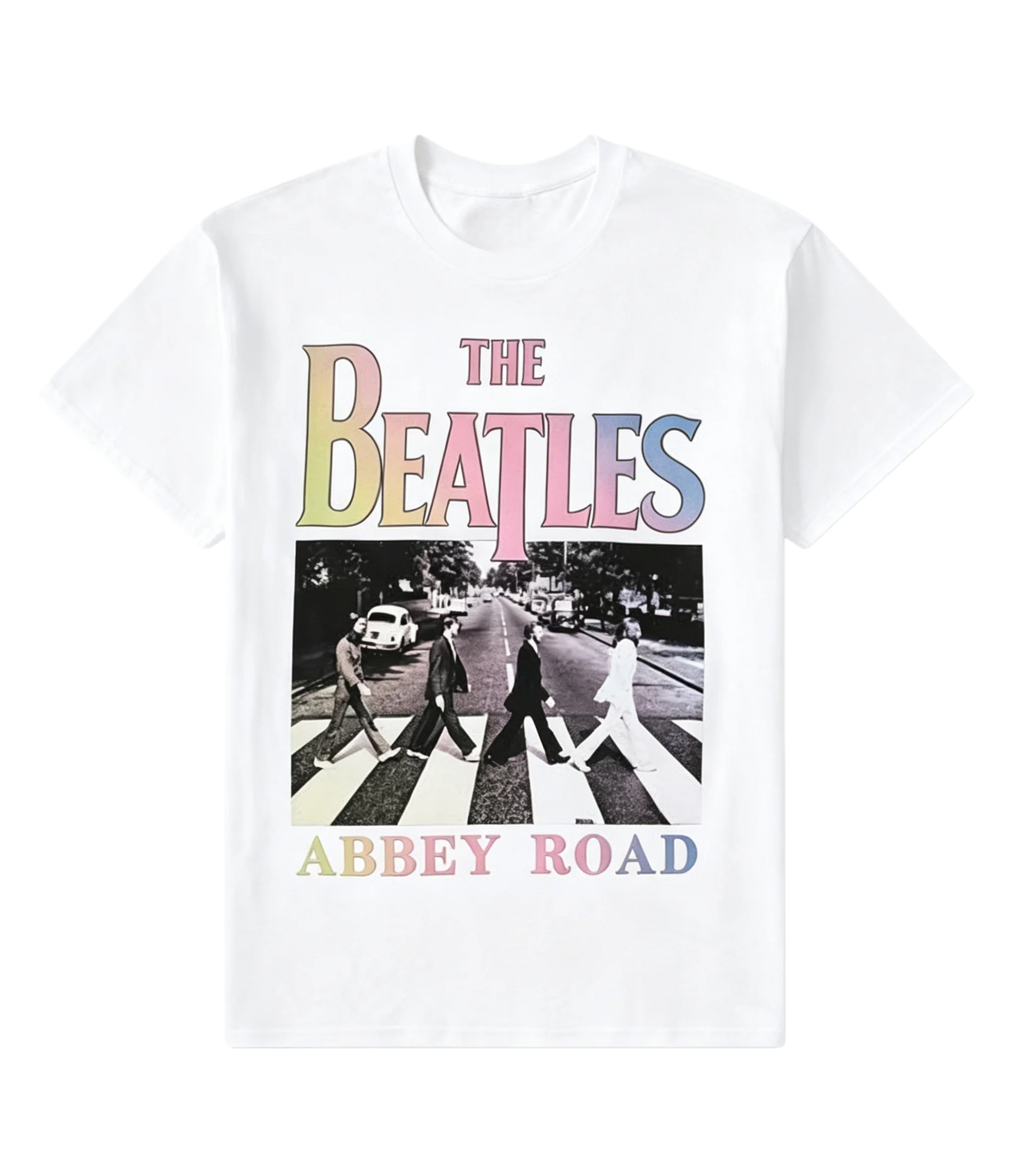 2026 The Beatles band vintage Graphic Print T-shirt summer New short sleeves Men Women pure Cotton Y2K comfortable shirt
