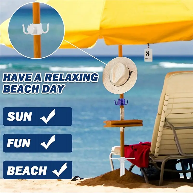 A02M-For Beach Umbrella Stand Base Outdoor Sand Anchor For Beach Tent, Sun Shelter, Sun Protection, Shade, Strong Wind