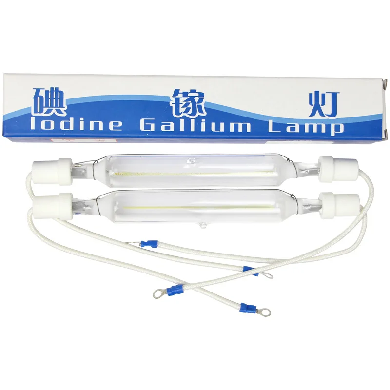 1KW2KW3KW UV Lodine Gallium Lamp  Exposure Lamp Screen Printer Lodine Gallium Light  Metal Halide Lamp for Tube Dryer