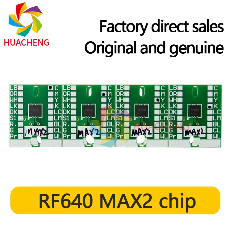 

1 Набор для чипа Roland RF640 MAX2 CMYK, Постоянный чип для SP300i RA640 RS640 RF640 XR640 VP300i VP500i, чип для картриджа принтера