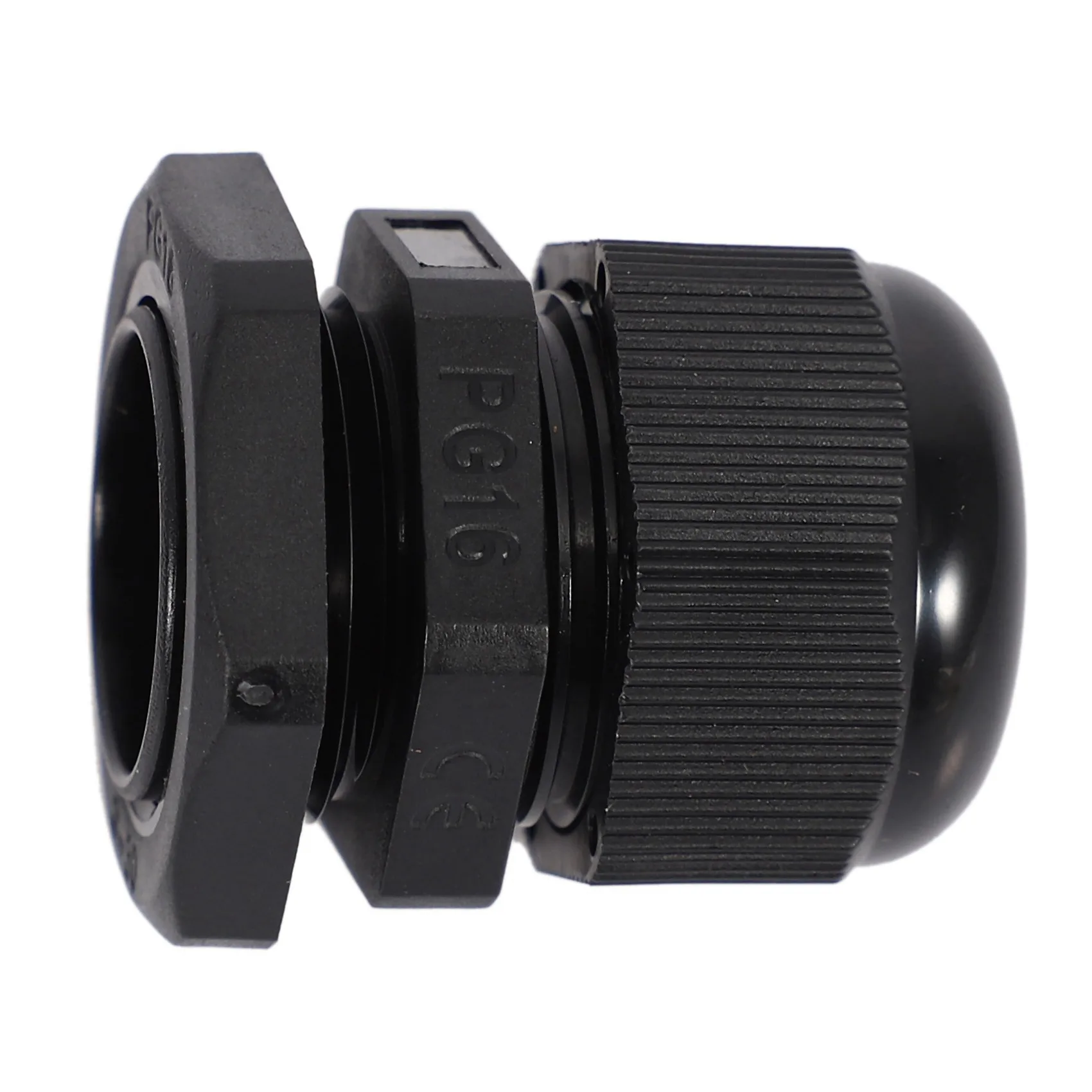 AB11-48 Stück wasserdichte, verstellbare 3,5–13 mm Kabelverschraubungen aus Kunststoff, PG7, PG9, PG11, PG13.5, PG16, Packung mi