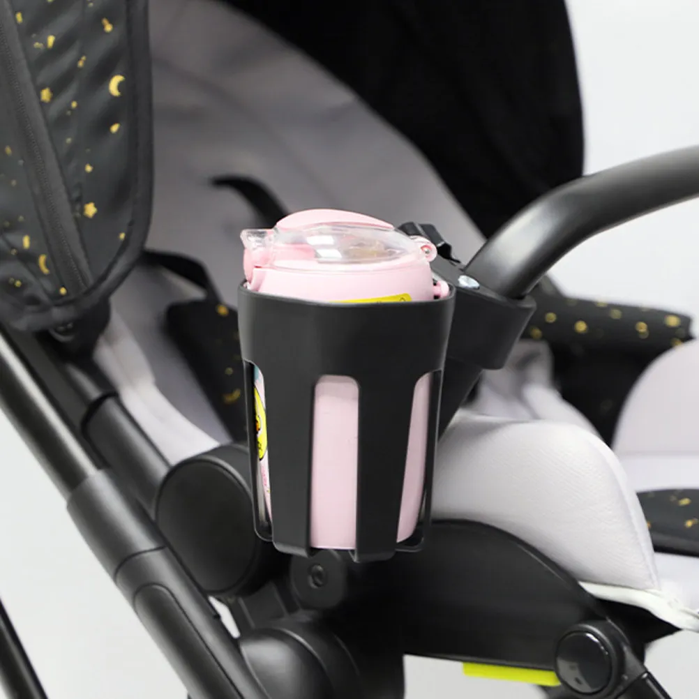 

Sturdy PP Stroller Cup Holder for Baby Bottles Beverage Cups Drink Holder Mounts on Stroller Handle Or Pole Bike Handlebar