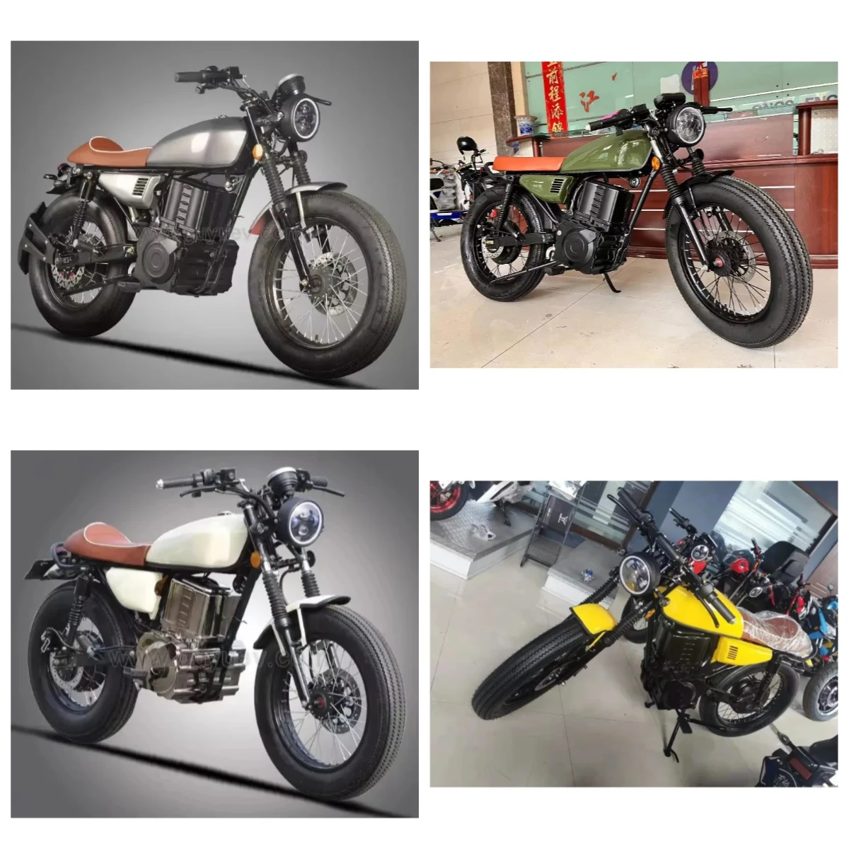 

2025 Newest Good Quality 3000W/4000W/5000W Retro Electric Motorcycles High-Speed 90-100km/h Fashion Fast Racing Motor For Adults