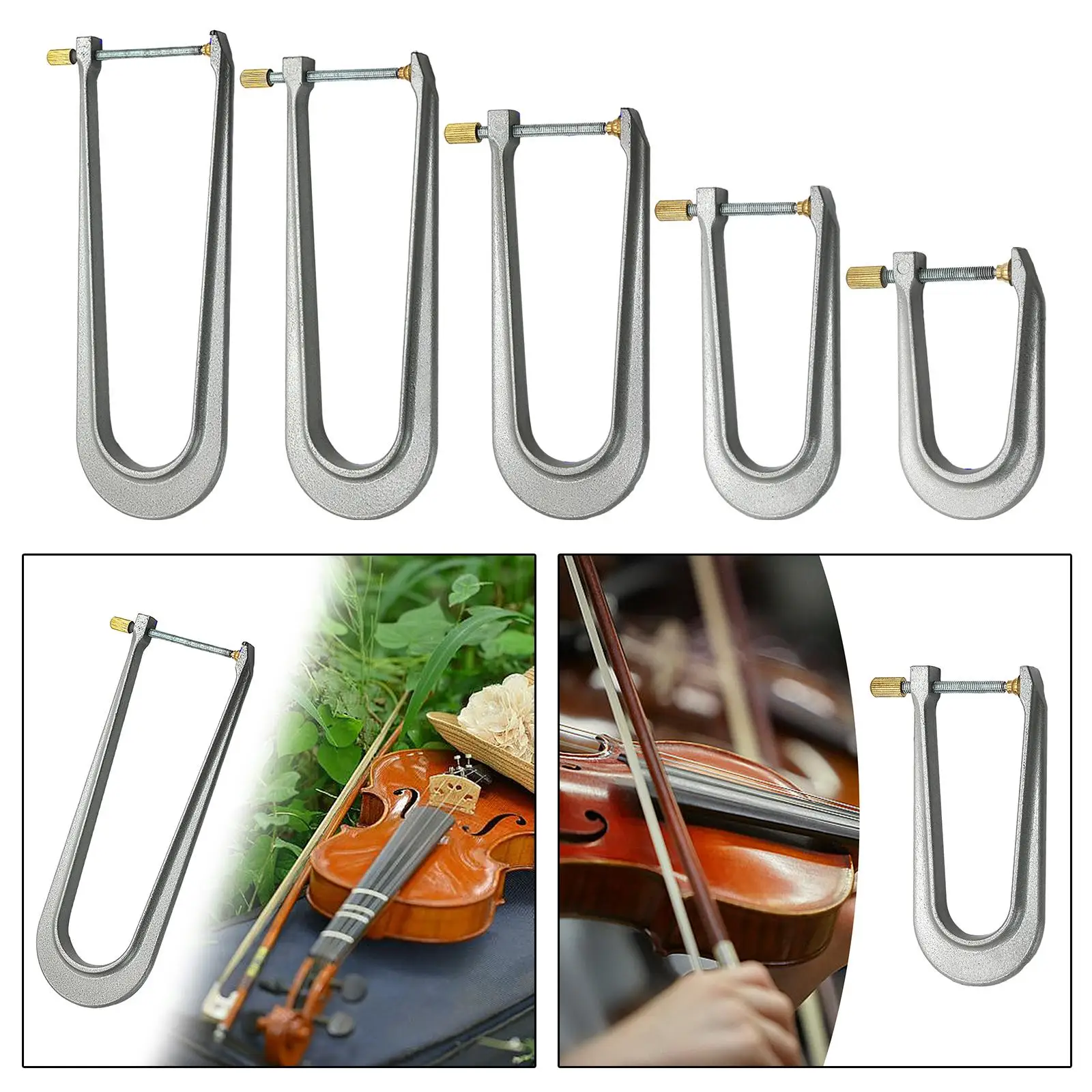 Violin Beam Clamp Reliable Metal Parts for Violin Viola Cello Universal Easy to Use Beam Production and Repair Tools