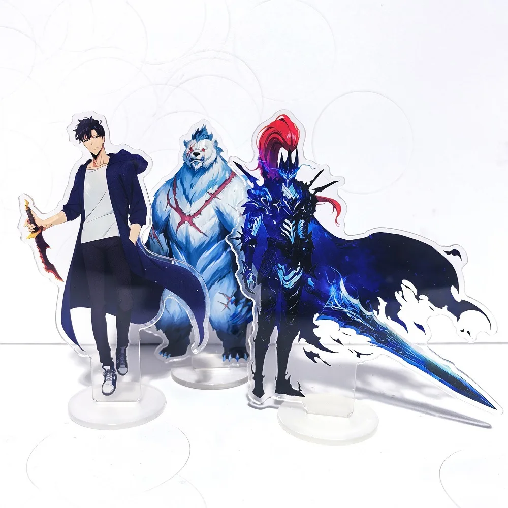 

Anime Solo Leveling Acrylic Stand Model Cosplay Characters Ornament Accessories Goods Collection Toys Gifts 15CM