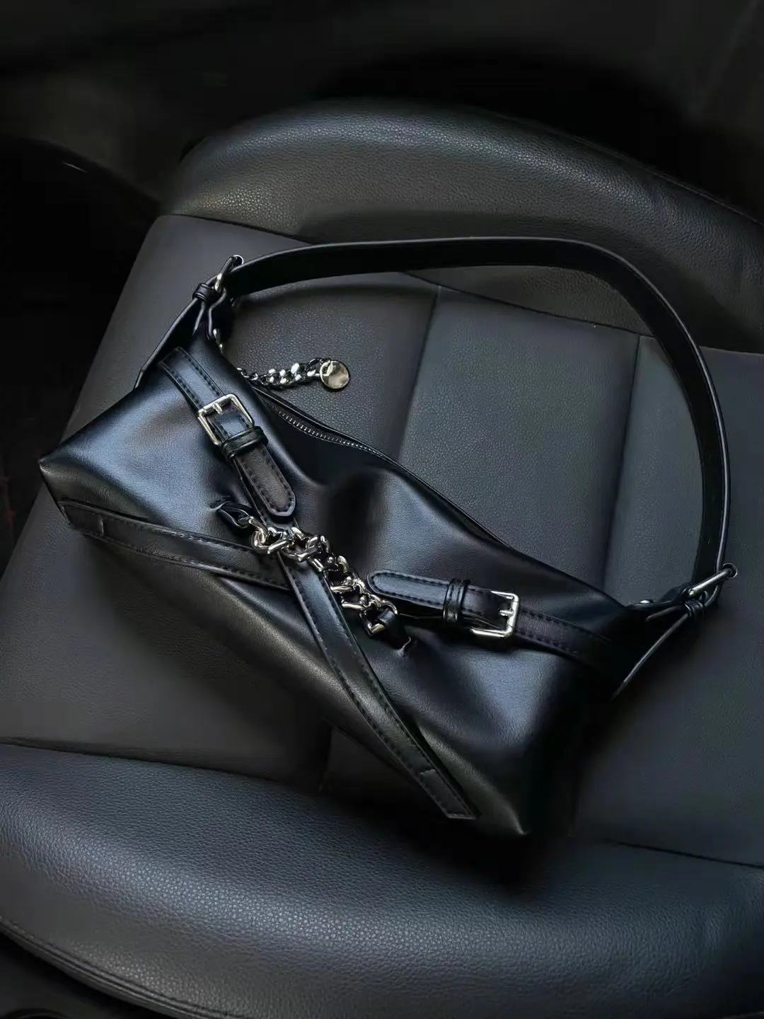 Armpit Bag 2024 Spring/summer New Leisure Everything Cool Spice Girl Motorcycle Bag High-grade Handbag Woman Purses And Handbags