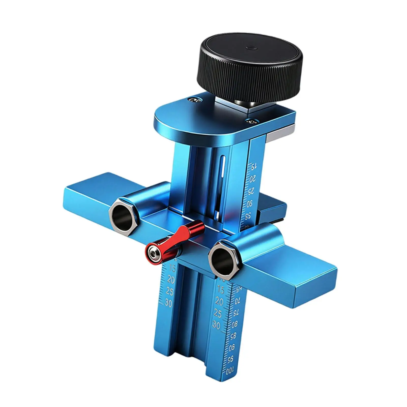 

Aluminum Alloy Cabinet Hardware Jig with Adjustable Positioner Door Mounting Tool for DIY Cabinet Installation