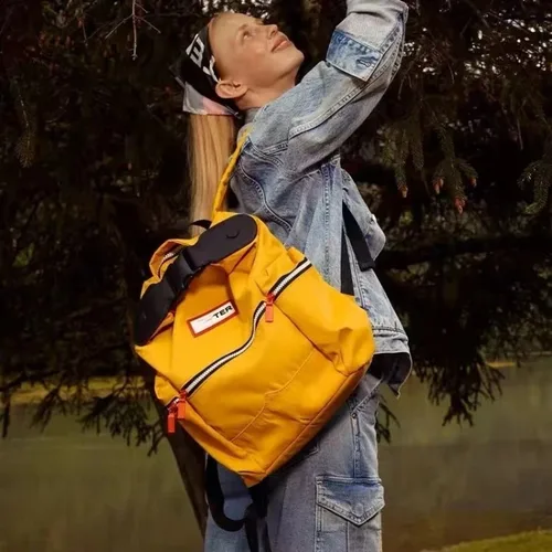 Huntsman Mochila unisex de cazador al aire libre con hebilla superior Mochila de montañismo de viaje impermeable de nailon