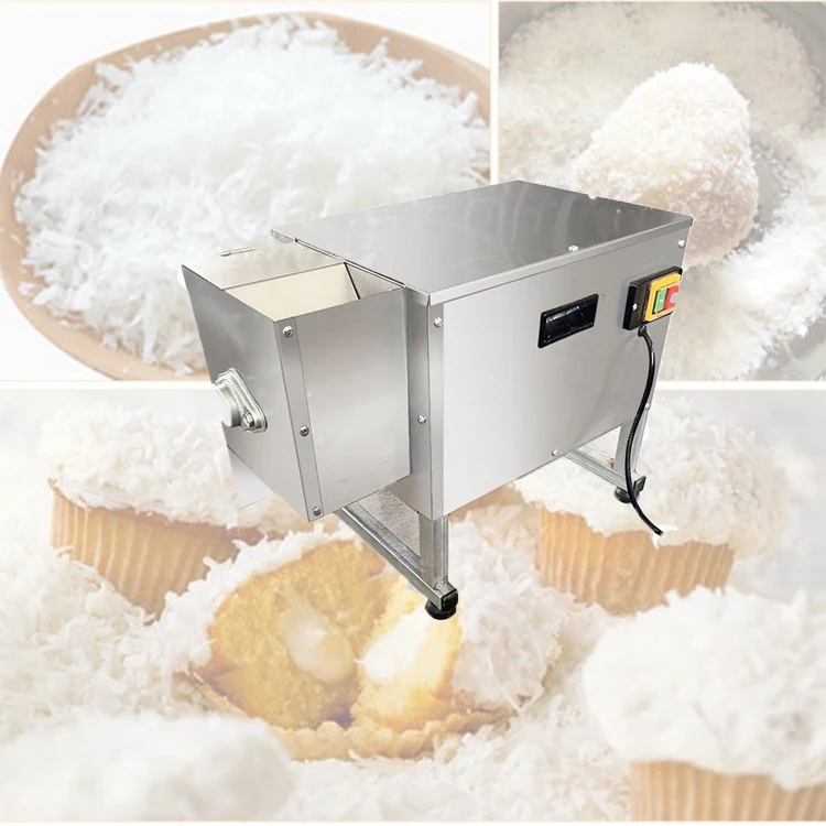 Coconut Meat Grinder & Shredder Machine, Commercial Electric Coconut Processing Equipment