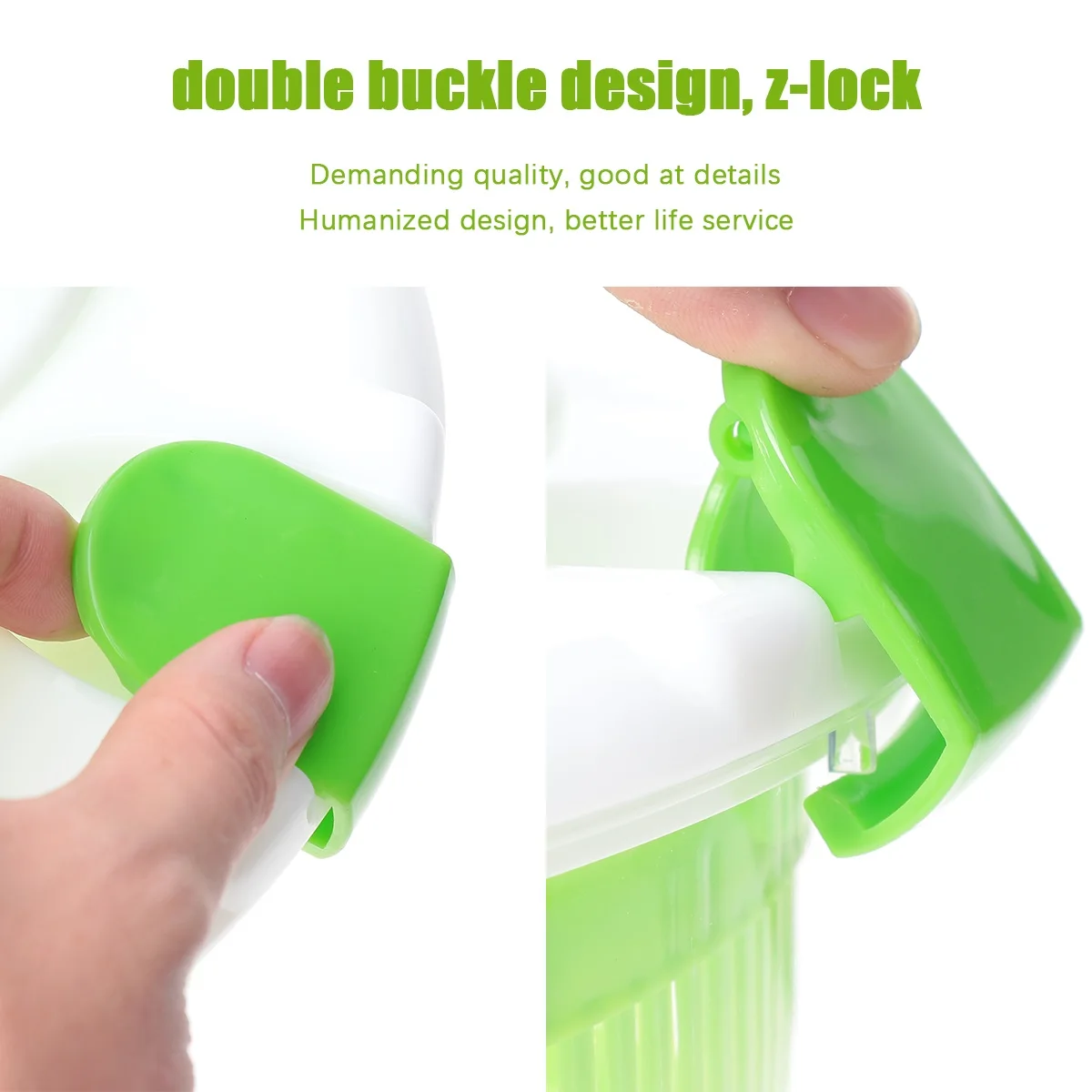 مجفف الخضار، سلة تصريف الخضروات المنزلية، دوارة للسلطة الخضراء