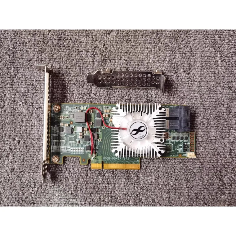 

Fan version 3008 pass-through card, enlarged radiator, IT mode, 16.00.12.00 version firmware, lsi9300-8i wave version