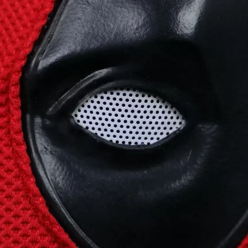 Masque Deadpool, Costume de Cosplay de fête d'halloween, couvre-chef en Nylon tricoté en coton, casque en maille, accessoires de Costume de carnaval avec coque faciale