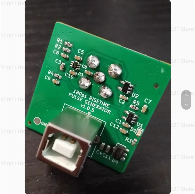 Fast edge pulse generator 150 picosecond rising edge Measurement of oscilloscope bandwidth TDR measurement