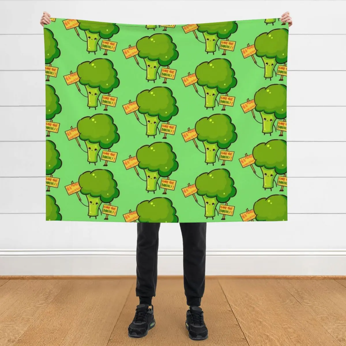 

The Green Broccoli Throw Blanket Blankets For Baby Luxury Designer Bed Fashionable Plaid Blankets