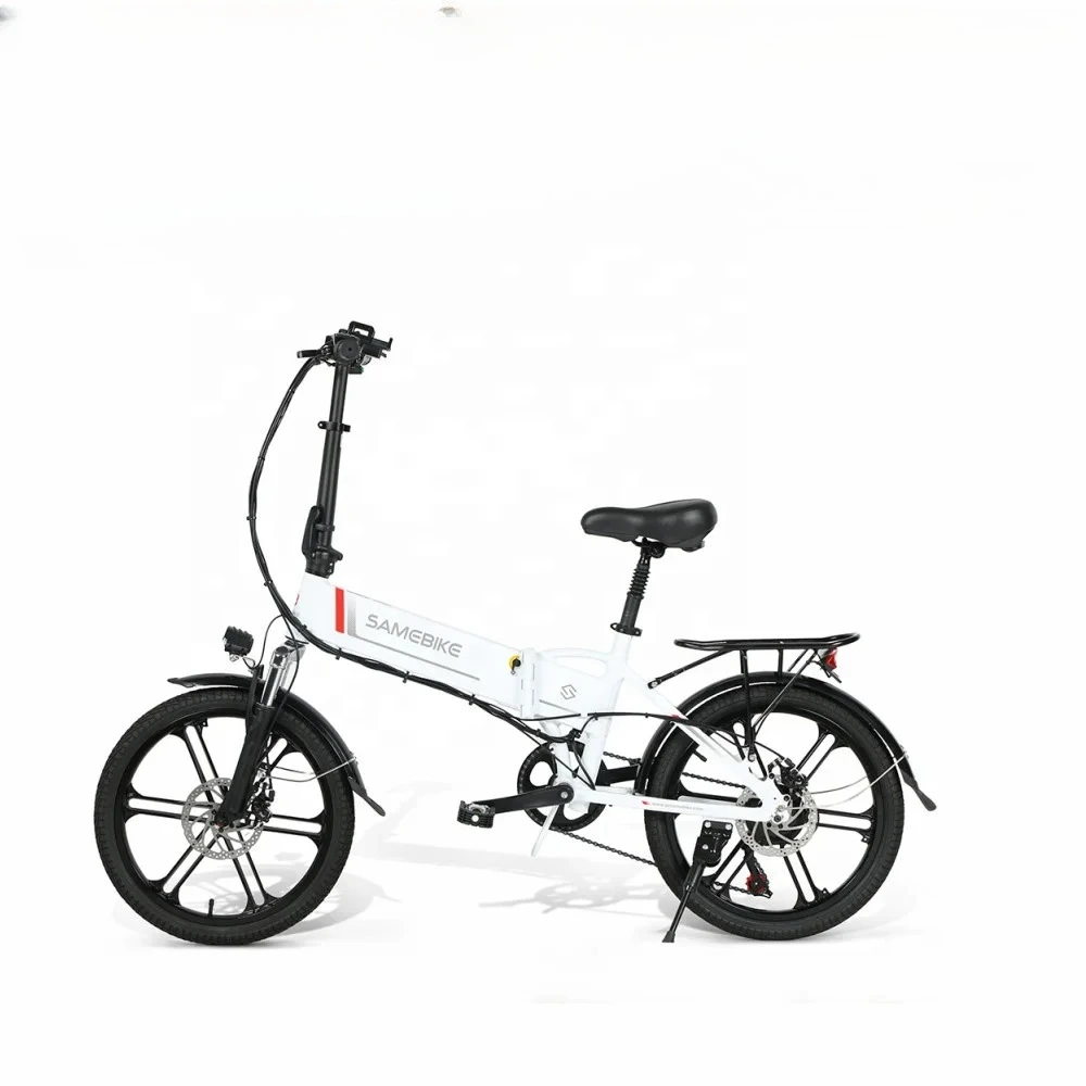 

Электрический городской велосипед с дисковым тормозом и литиевой батареей, 20-дюймовый складной электрический велосипед