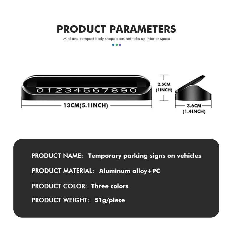 Car Temporary Parking Signs On vehicles Phone Number Park For Opel Astra H G J Insignia Corsa Zafira Meriva Mokka - view 6