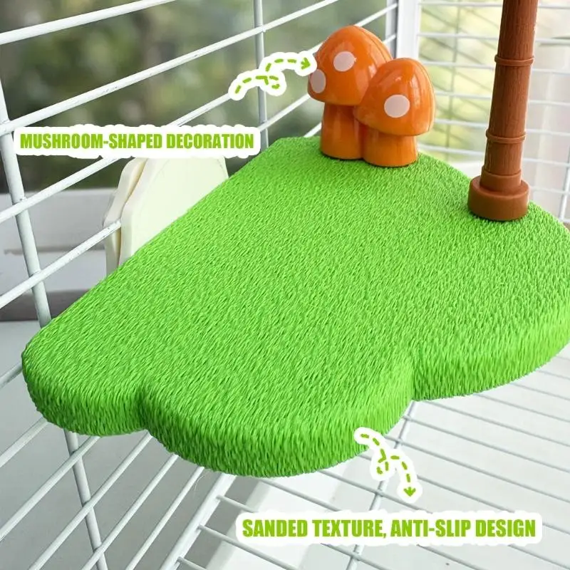 Jouet d'oiseau en plastique Durable G92C, pour prévenir les comportements destructeurs, balle d'activité mastication pour le