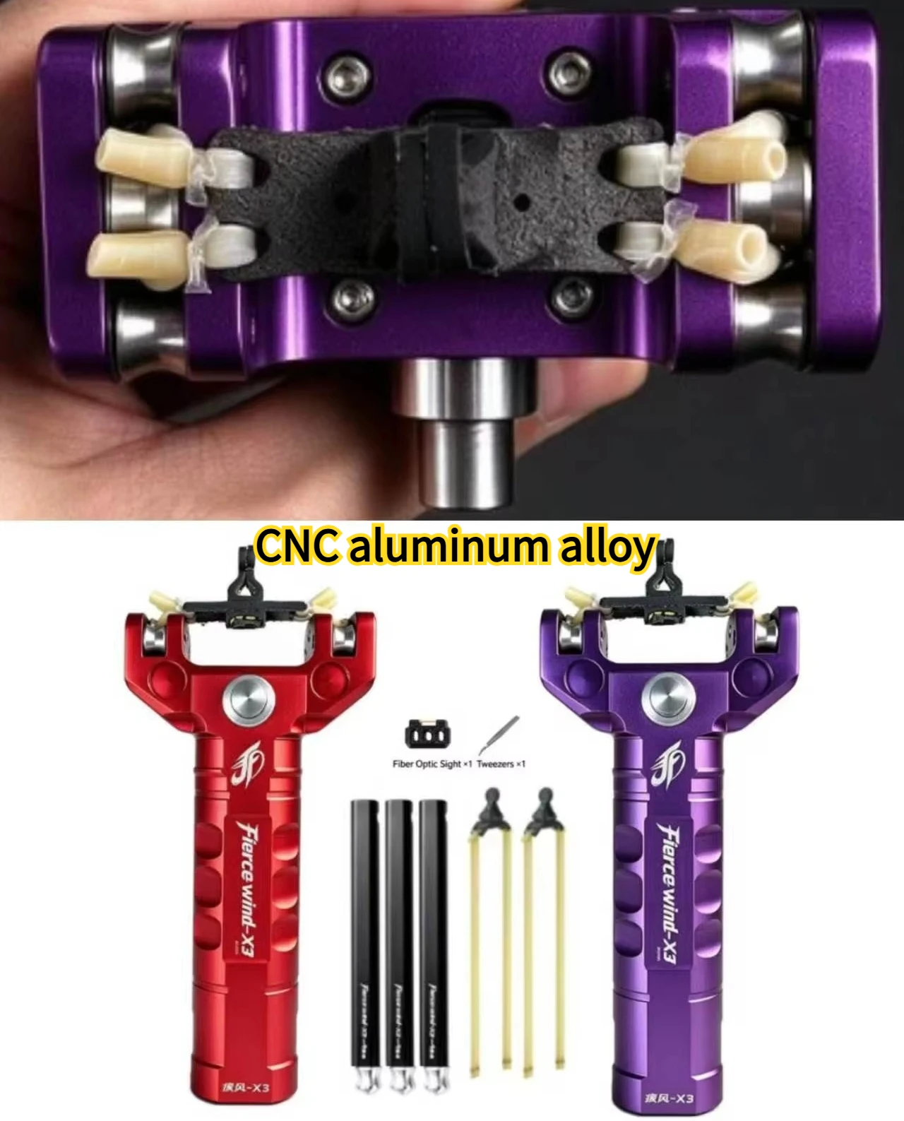 Automatic Loading CNC Aluminum Alloy Rapid Firing Suitable for 8mm Steel Ball Outdoor High-power Hunting EDC Equipment