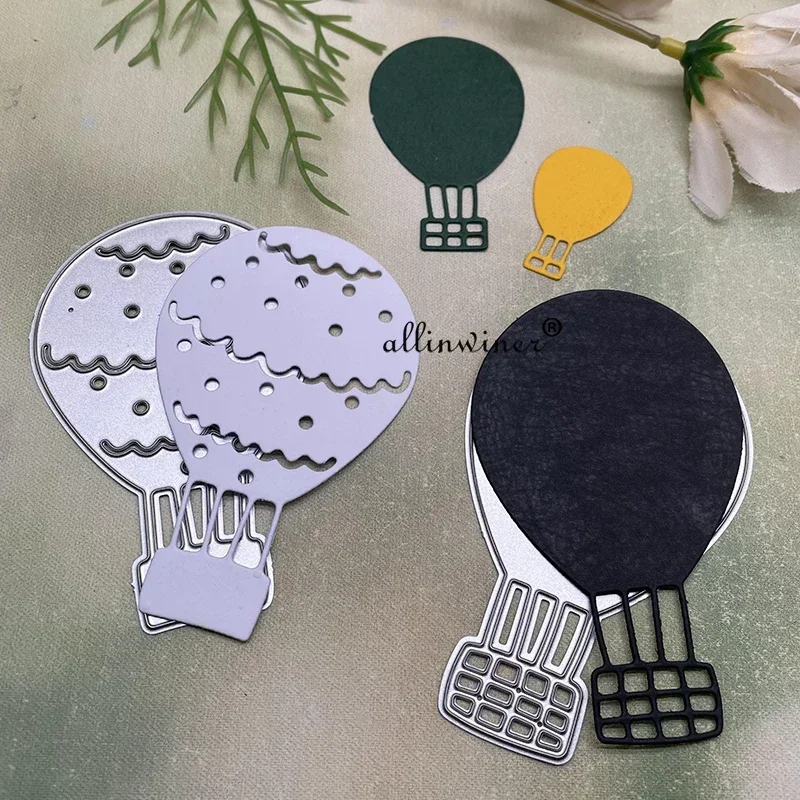 

Hot air balloon Metal Cutting Dies Stencils For DIY Scrapbooking Decorative Embossing Handcraft Die Cutting Template