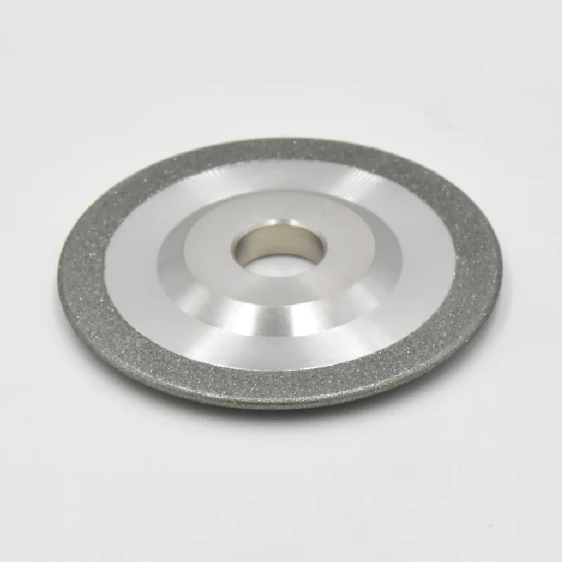 SDC200 SDC400 Diamond Grinding Wheel Semi-circular Alloy Screw Slotting Tools 100mm 125mm 150mm Arbor 20mm 32mm